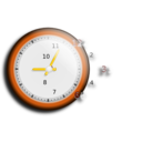download Wall Clock clipart image with 0 hue color