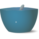 download Bowl clipart image with 180 hue color