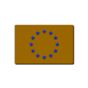 download Flag Of Eu clipart image with 180 hue color