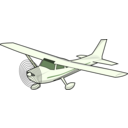 download Single Engine Cessna clipart image with 225 hue color