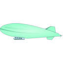 download Air Ship clipart image with 270 hue color