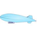 download Air Ship clipart image with 315 hue color