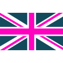 download Flag Of Britain clipart image with 315 hue color