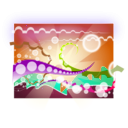 download A Crazy Day clipart image with 315 hue color