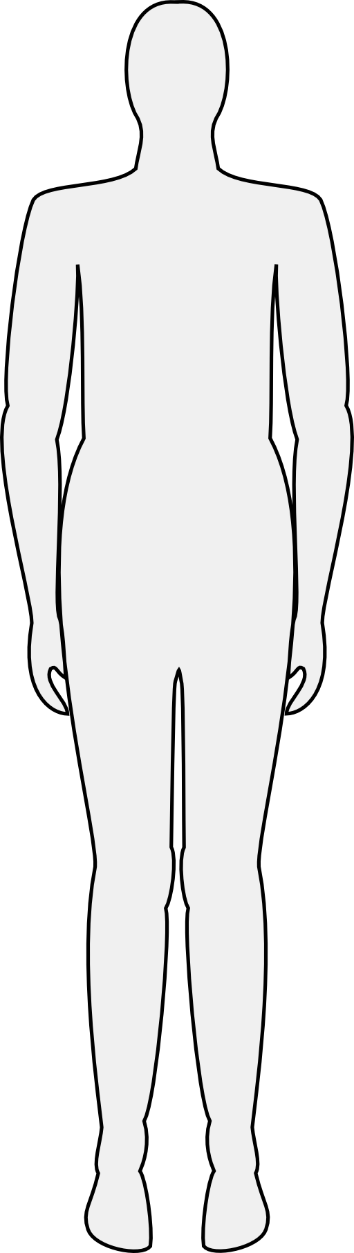 Male Body Silhouette