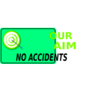 download Our Aim No Accidents clipart image with 90 hue color