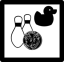 Duckpin Bowling Icon