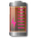 download Battery Indicator Remix clipart image with 270 hue color