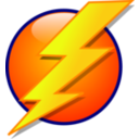 download Lightning Icon clipart image with 0 hue color