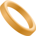 download Ring clipart image with 0 hue color