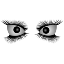 download Mad Eyes clipart image with 0 hue color