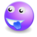 download Smile clipart image with 225 hue color