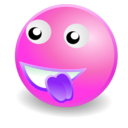 download Smile clipart image with 270 hue color