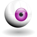 download Cyber Eye clipart image with 90 hue color