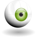 download Cyber Eye clipart image with 225 hue color