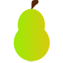 download Pear2 clipart image with 0 hue color