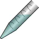 download Pipette With Medium clipart image with 180 hue color