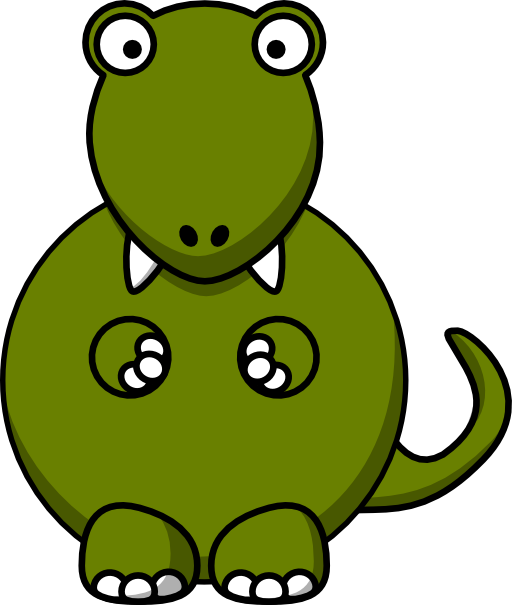 Cartoon Tyrannosaurus Rex