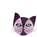 download Cat 2 clipart image with 270 hue color