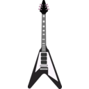 download Gibson Flying V clipart image with 270 hue color