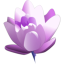 download Water Lily clipart image with 225 hue color
