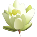 download Water Lily clipart image with 0 hue color