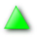download Orange Triangle clipart image with 90 hue color
