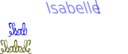 Ambigramme Isabelle
