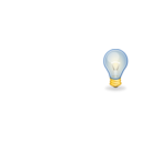 download Light Bulb Icon clipart image with 0 hue color