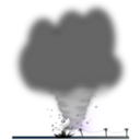 download Tornado clipart image with 90 hue color