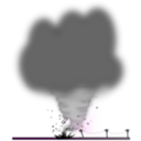 download Tornado clipart image with 180 hue color
