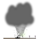 download Tornado clipart image with 270 hue color