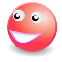 download Smile Face clipart image with 315 hue color