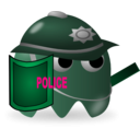 download Padepokan Police clipart image with 270 hue color