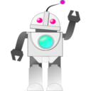 download Bot clipart image with 135 hue color