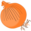 download Onion clipart image with 0 hue color