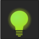 download Bulb Icon clipart image with 45 hue color