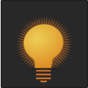 download Bulb Icon clipart image with 0 hue color