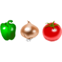 download Vegetales clipart image with 0 hue color