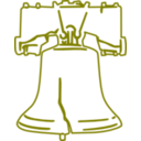 download Liberty Bell clipart image with 180 hue color
