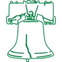 download Liberty Bell clipart image with 270 hue color