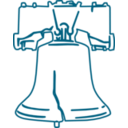 download Liberty Bell clipart image with 315 hue color