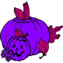 download Pumpkins Colour clipart image with 225 hue color