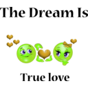 download True Love Dream Smiley Emoticon clipart image with 45 hue color