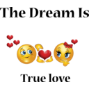 download True Love Dream Smiley Emoticon clipart image with 0 hue color
