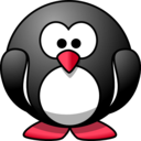 download Cartoon Penguin clipart image with 315 hue color