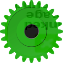 download Steam Gear clipart image with 90 hue color