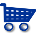 download Shopping Cart clipart image with 0 hue color