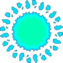 download The Sun Variationen Muster 65 clipart image with 135 hue color