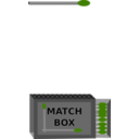download Matchbox clipart image with 90 hue color